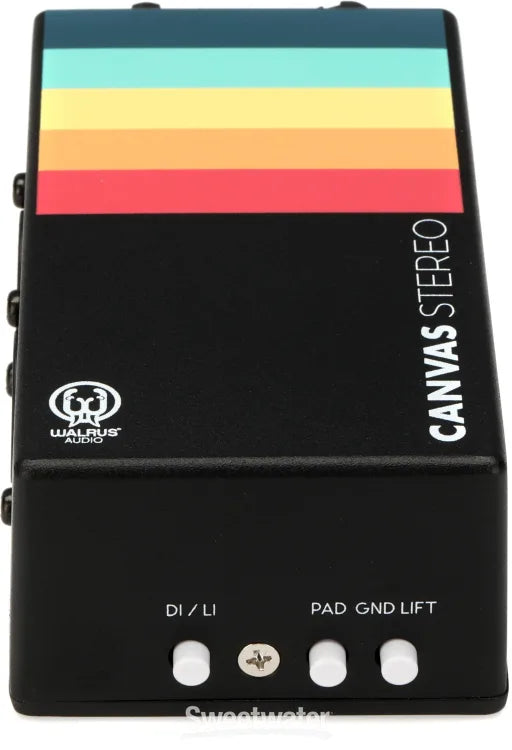 canvas stereo pedal Walrus Canvas Stereo Dual Line Isolator / D.I. – Nystrum Guitars