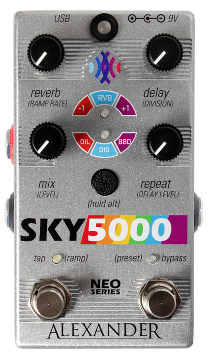 alexander pedals radical delay Alexander Sky 5000 – Nystrum Guitars
