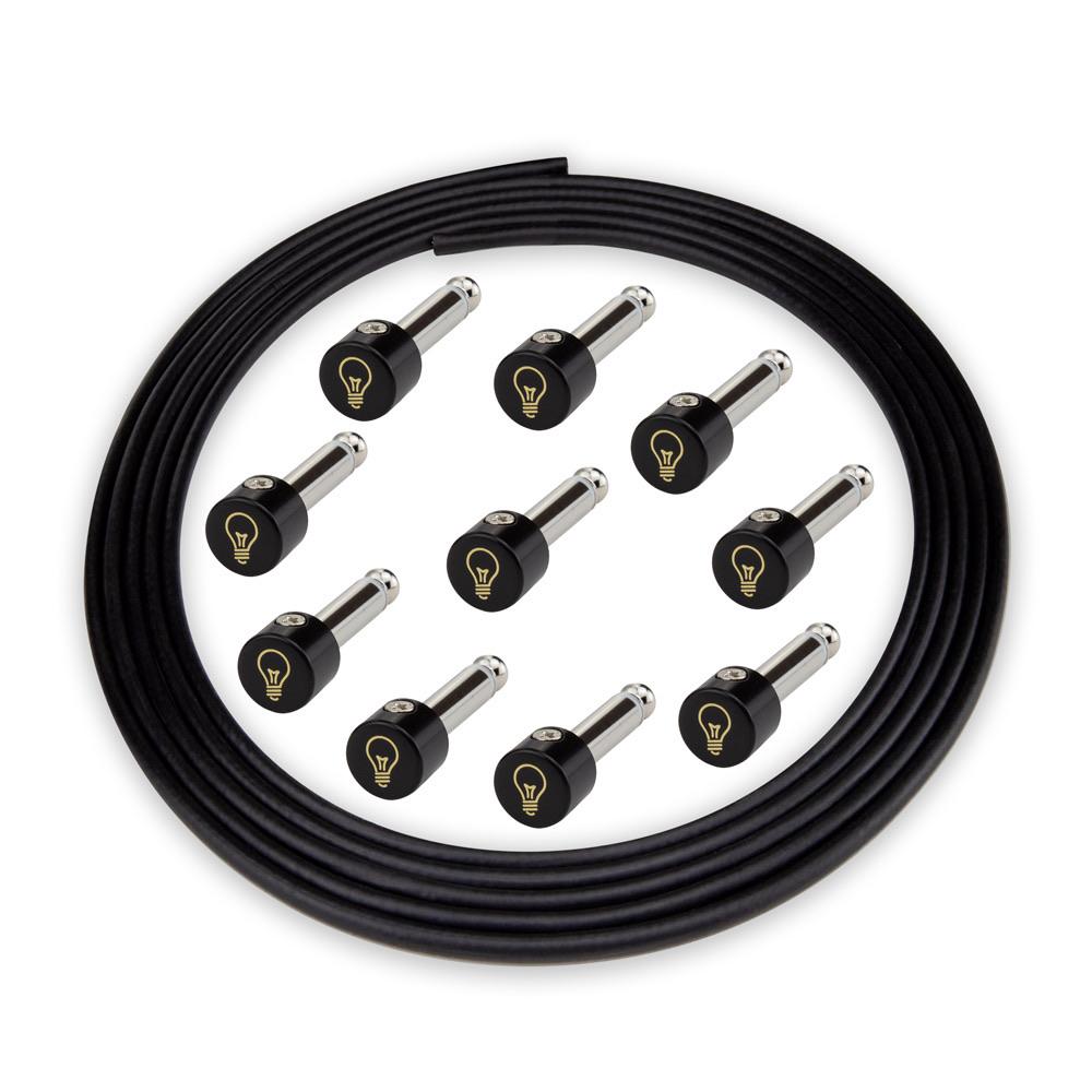 Creation Music Solderless Kit 10 Ft. 10 Plugs