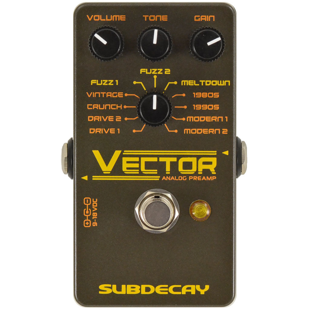 Subdecay Vector